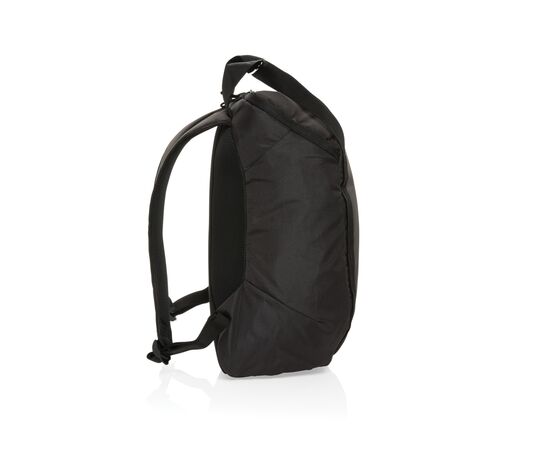 Sienna AWARE™ RPET everyday 14 inch laptop backpack Black - XD Collection P763.211