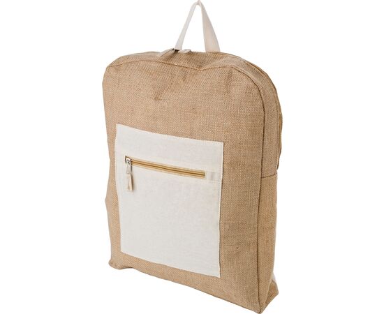 Sac à dos en jute Edison Brun -  866520.011