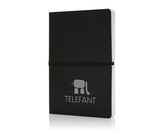 Deluxe softcover A5 notebook Black - XD Collection P773.021