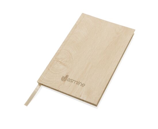 Cahier A5 imprimé bois Kavana Marron clair - XD Collection P774.367