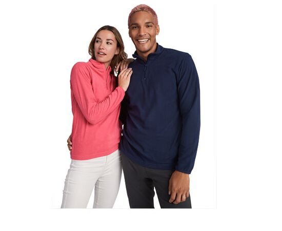 Veste polaire Himalaya avec fermeture quart de zip pour femme Noir - Roly R10963O3