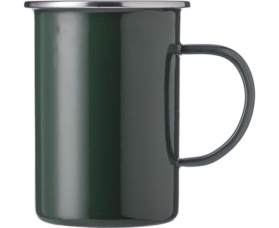 Mug émaillé en acier inoxydable Ayden Noir -  1014857.001