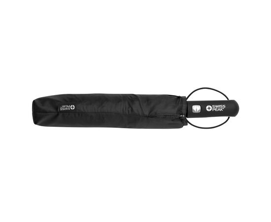 Swiss Peak Aware™ Tornado 27” pocket storm umbrella Black - Swiss Peak P850.331