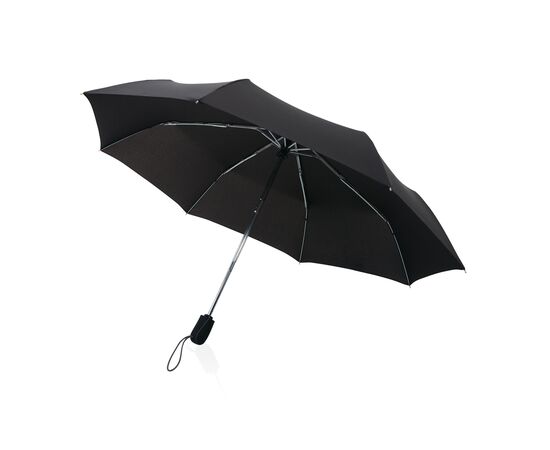 Parapluie automatique 21" Swiss Peak AWARE™ Traveller Noir - Swiss Peak P850.481