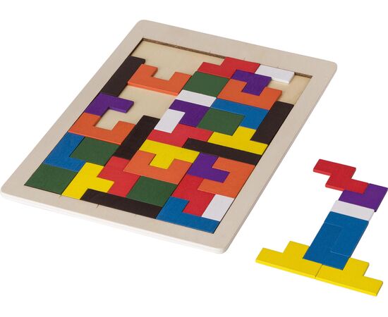Houten puzzelspel Skyla Bruin -  1015132.011