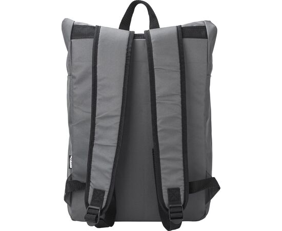 rPET polyester (600D) rolltop backpack Evie Black -  1015155.001