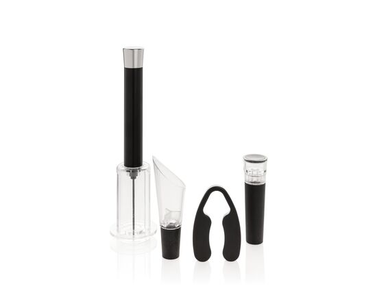 Set 4pcs Vino Connoisseur Argent - XD Collection P911.032