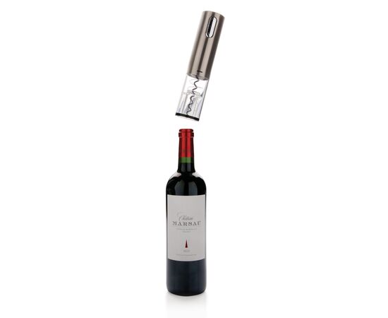 Tire-bouchon électrique - rechargeable USB Gris - XD Collection P911.392