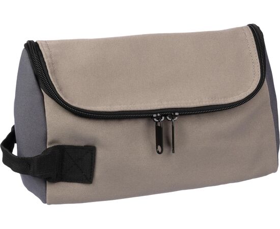 Trousse de toilette en polyester Niklas Taupe -  1096882.113