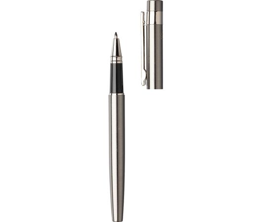 Parure de stylo bille et roller Fritz Argent -  1103697.032.Blauwschrijvend