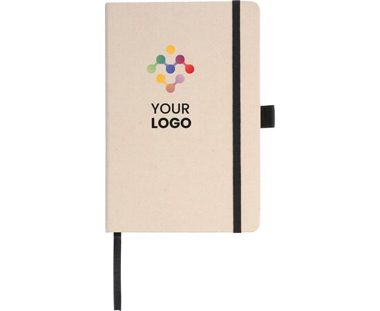 Carnet A5 à base de canne à sucre Friedrich Noir -  1148542.001