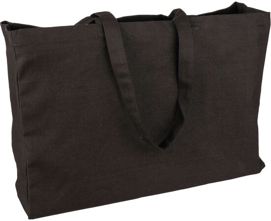 Oeko-Tex cotton (280 gsm) shopping bag Hugh Black -  1161746.001