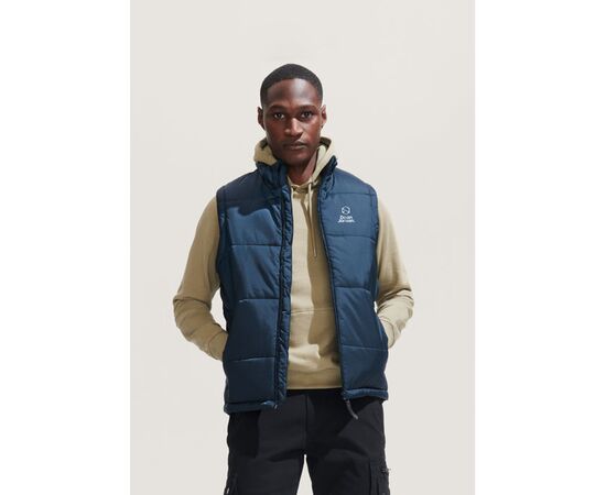 WARM MEN Bodywarmer Noir -  S44002-BK-3XL