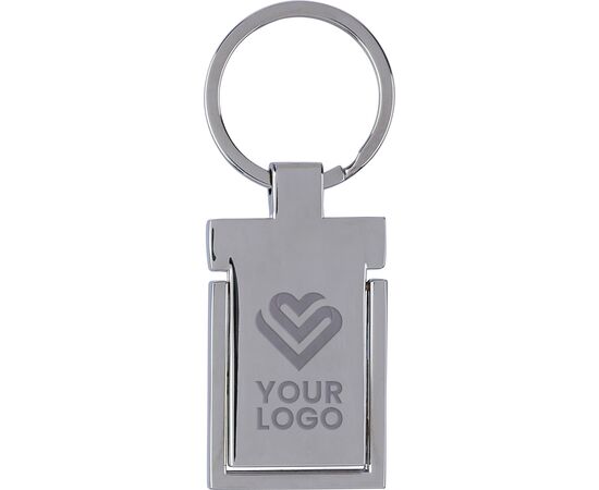 Zinc alloy keychain Colin Silver -  1171302.032