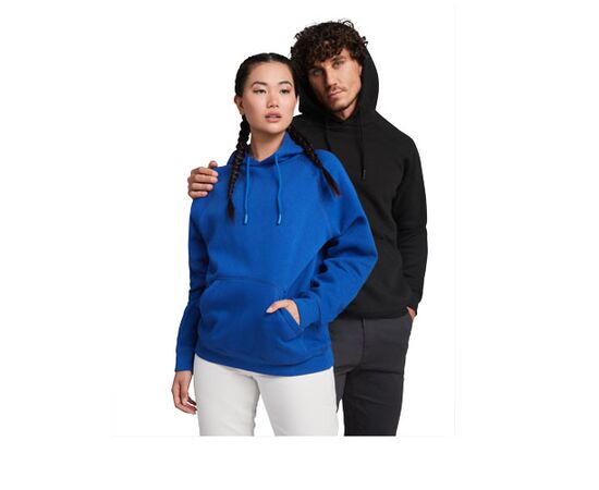 Vinson biologisch katoenen uniseks hoodie Navy blue - Roly R10741R6