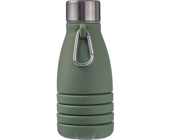 Silicone foldable drinking bottle 550 ml Erin Grey -  1172250.003