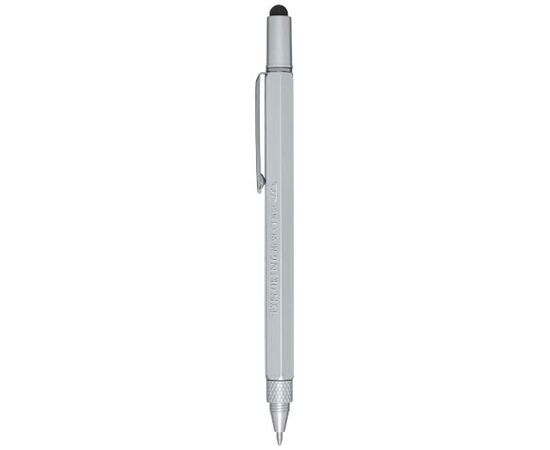 Stylo multifonction Dora en aluminium recyclé (encre noire) Argent - Unbranded 10790881