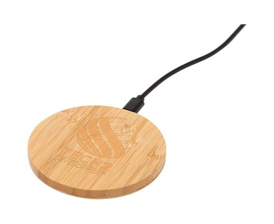 Tapis de charge sans fil en bambou Essence de 15 W Bois - Unbranded 12438771