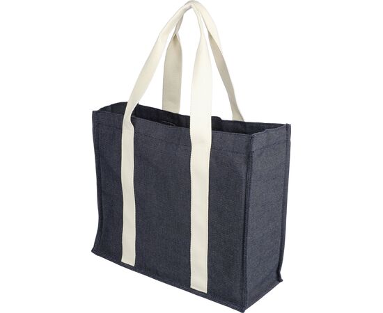 Sac shopping en denim 280 g/m2 Gretchen Bleu -  1172316.005
