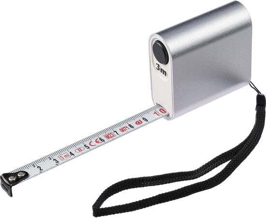 Aluminium meetlint Frances Zilver -  1172255.032