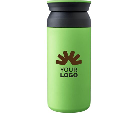 Roestvrijstalen dubbelwandige drinkmok (350 ml) Gwen Zwart -  1172317.001