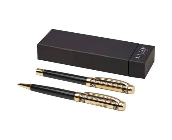 Legato set met balpen en rollerbalpen (blauwe inkt) Goud - Luxe 10792414