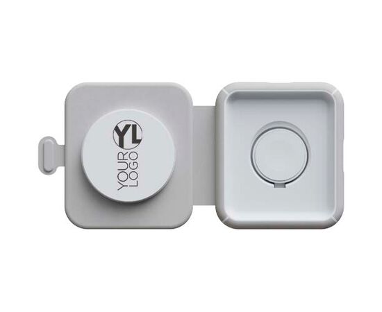 Xtorm XWF21 opvouwbare 2-in-1 draadloze reislader 15 W Grijs - Xtorm 12440482
