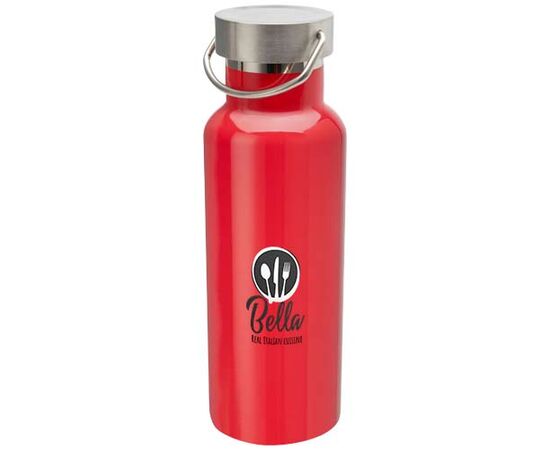 Thor 500 ml RCS-zertifizierte Trinkflasche aus Edelstahl Rot - Unbranded 10081921