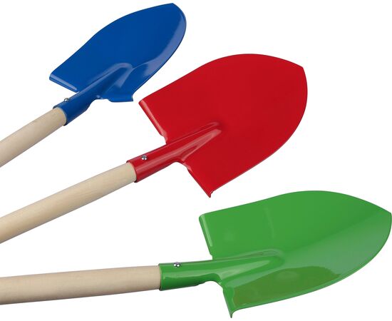 Wooden garden shovel Marigold Red -  1202838.008
