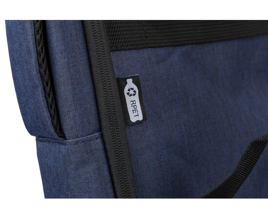 Sac à dos porte-ordinateur en rPET 300D Eulalia Bleu -  1202789.005