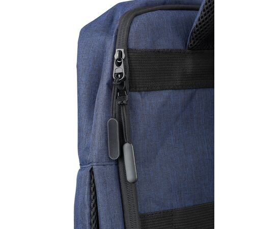 rPET (300D) Polyester Laptop-Rucksack Eulalia Schwarz -  1202789.001