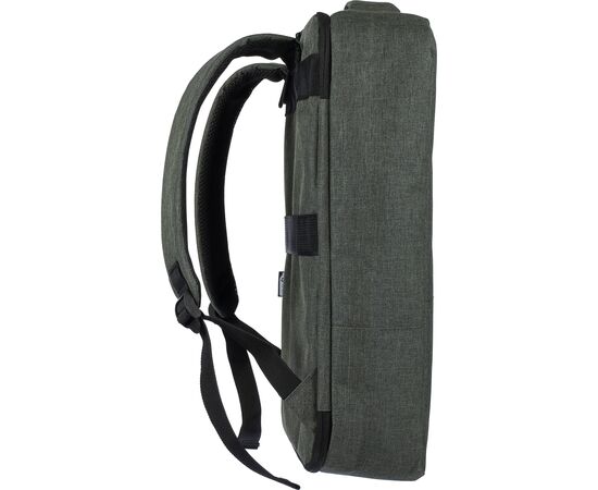 rPET (300D) Polyester Laptop-Rucksack Eulalia Schwarz -  1202789.001