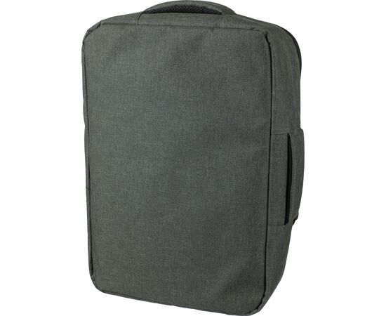 rPET (300D) Polyester Laptop-Rucksack Eulalia Schwarz -  1202789.001
