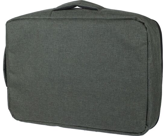 rPET (300D) Polyester Laptop-Rucksack Eulalia Schwarz -  1202789.001