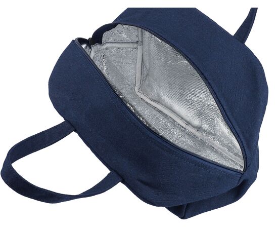 Recycled polycotton (330 gsm) cooler bag Elowen Beige -  1204071.357