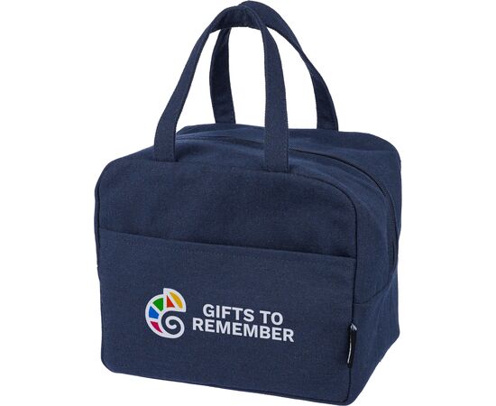 Sac isotherme en polycoton recyclé Elowen Bleu -  1204071.005