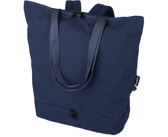 Sac à dos porte-ordinateur en polycoton 330 g/m2 Osric Bleu -  1204074.005