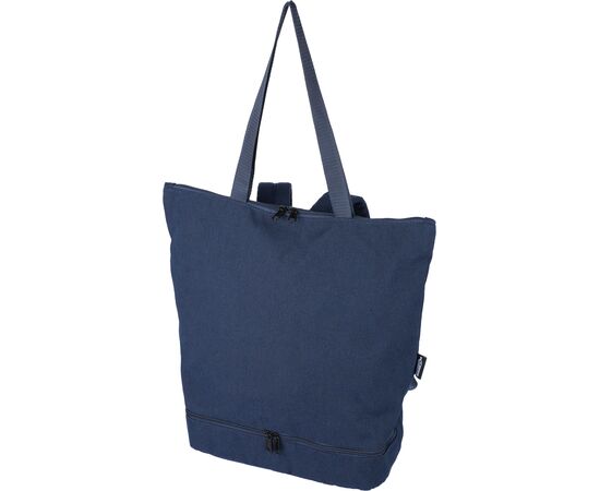 Sac à dos porte-ordinateur en polycoton 330 g/m2 Osric Bleu -  1204074.005