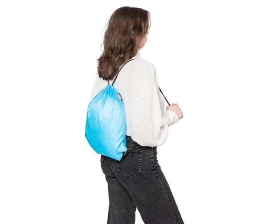 rPET polyester (210D) drawstring backpack Calix Black -  1204076.001