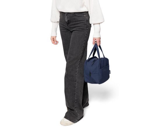 Sac isotherme en polycoton recyclé Elowen Bleu -  1204071.005