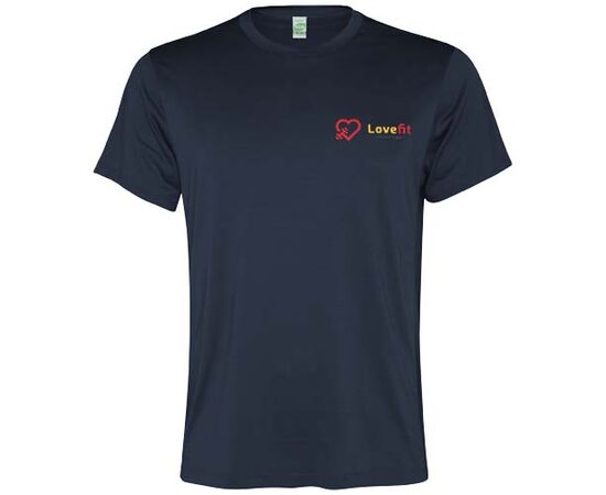 Slam short sleeve men's sports t-shirt Navy blue - Roly R03041R2