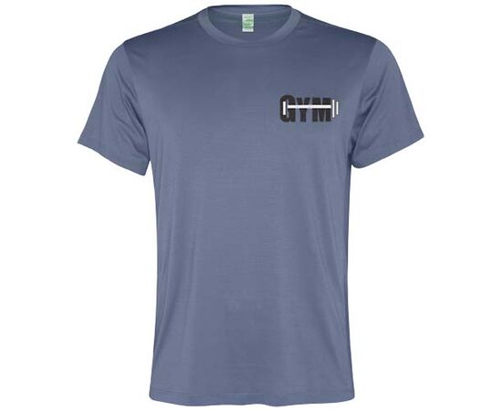 T-shirt de sport Slam à manches courtes pour homme Zen Blue - Roly R03041W4