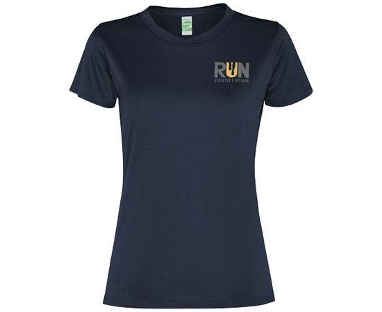 T-shirt de sport Slam à manches courtes pour femme Navy Blue - Roly R03051R1