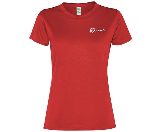 Slam short sleeve women's sports t-shirt Red - Roly R03054I2