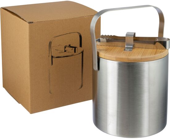 Seau à glace double paroi en acier inoxydable Fenwick Argent -  1204135.032