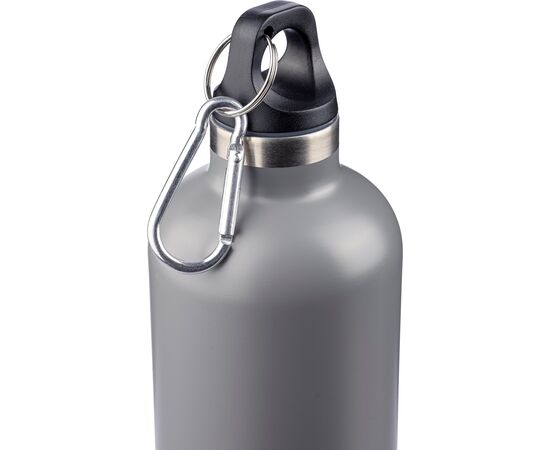 Gourde double paroi de 500 ml en acier inoxydable recyclé Lysandra Blanc -  1204262.002