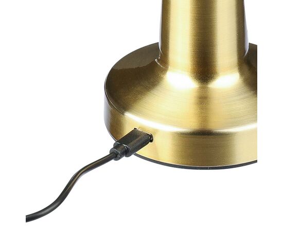 Metall-Tischleuchte Fiorella Schwarz -  1204260.001