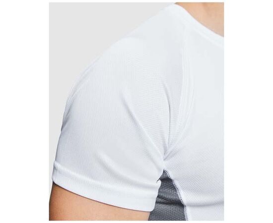 Shanghai sportshirt met korte mouwen voor kinderen Turquoise, Dark lead - Roly K65959FM