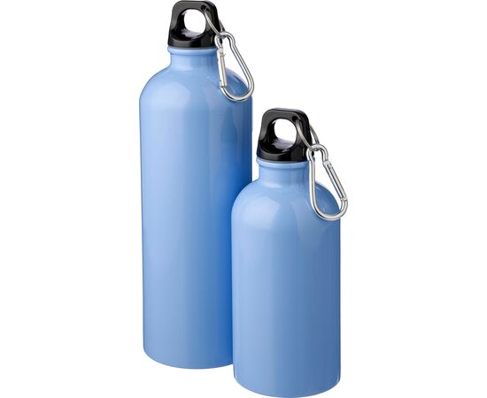 Recycled stainless steel single walled bottle (400 ml) Sable Black -  1204264.001