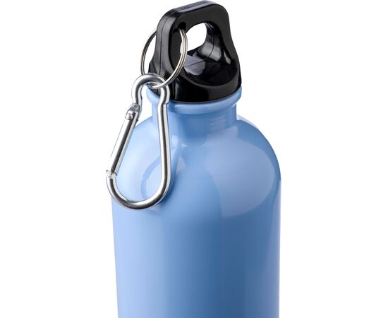 Recycled stainless steel single walled bottle (400 ml) Sable Black -  1204264.001